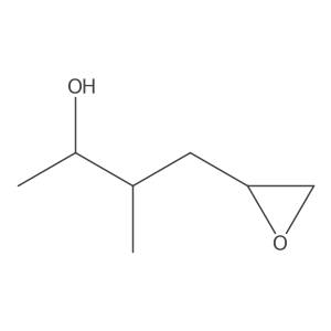 3-Methyl-4-(oxiran-2-yl)butan-2-ol Structure