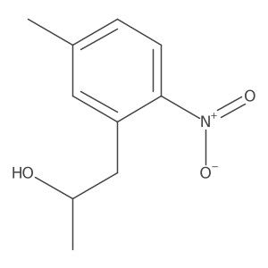 (2R)-1-(5-methyl-2-nitrophenyl)propan-2-ol结构式