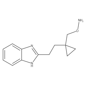 O-({1-[2-(1H-1,3-benzodiazol-2-yl)ethyl]cyclopropyl}methyl)hydroxylamine Structure