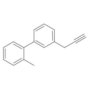 1-Methyl-2-[3-(prop-2-yn-1-yl)phenyl]benzene Structure