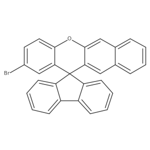 2-Bromospiro[benzo[b]xanthene-12,9'-fluorene] Structure