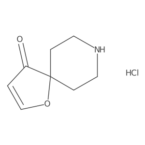 1-Oxa-8-azaspiro[4.5]dec-2-en-4-onehydrochloride结构式