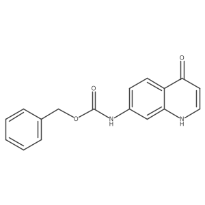 benzyl N-(4-hydroxyquinolin-7-yl)carbamate结构式