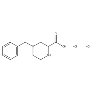 4-Benzylpiperazine-2-carboxylicaciddihydrochloride Structure