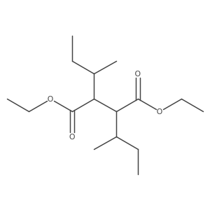 Diethyl 2,3-di-sec-butylsuccinate结构式