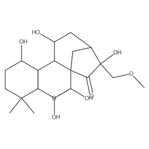 Lushanrubescensin G结构式