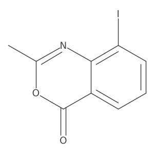 8-Iodo-2-methyl-4H-benzo[d][1,3]oxazin-4-one结构式