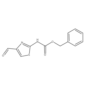Benzyl (4-formylthiazol-2-YL)carbamate Structure