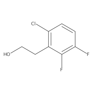 6-Chloro-2,3-difluorobenzeneethanol结构式