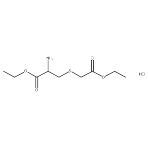 Carbocisteine Diethyl Ester Hydrochloride Structure