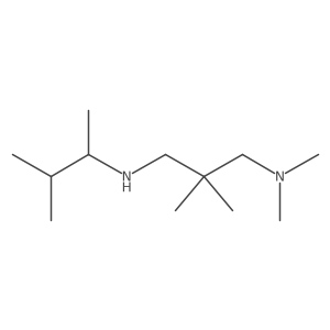 [3-(Dimethylamino)-2,2-dimethylpropyl](3-methylbutan-2-YL)amine Structure
