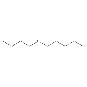 [2-(2-Methoxyethoxy)ethoxy]methyl chloride Structure