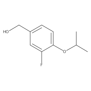 (3-Fluoro-4-isopropoxyphenyl)methanol结构式