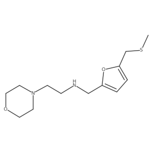 n-((5-((Methylthio)methyl)furan-2-yl)methyl)-2-morpholinoethan-1-amine Structure