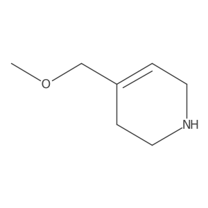 4-(Methoxymethyl)-1,2,3,6-tetrahydropyridine Structure