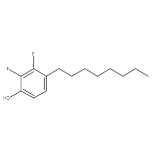 2,3-Difluoro-4-octylphenol结构式