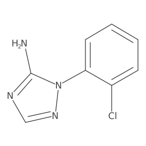 1-(2-Chlorophenyl)-1H-1,2,4-triazol-5-amine Structure