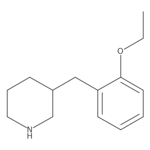 3-(2-Ethoxybenzyl)piperidine Structure