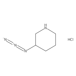 (3R)-3-azidopiperidinehydrochloride结构式