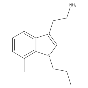 2-(7-methyl-1-propyl-1H-indol-3-yl)ethan-1-amine Structure