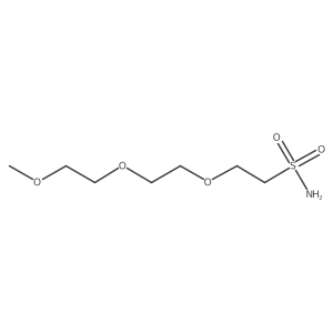 2-(2-(2-Methoxyethoxy)ethoxy)ethane-1-sulfonamide Structure