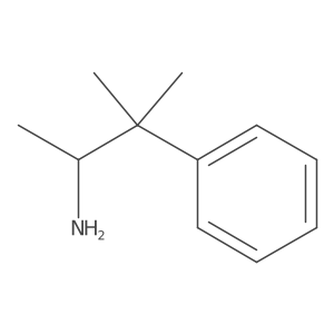 (2S)-3-methyl-3-phenylbutan-2-amine结构式