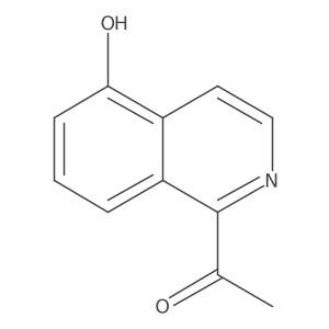 1-(5-Hydroxyisoquinolin-1-yl)ethanone Structure
