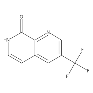 3-(Trifluoromethyl)-1,7-naphthyridin-8(7H)-one Structure