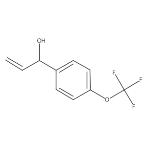 1-(4-(Trifluoromethoxy)phenyl)prop-2-en-1-ol结构式