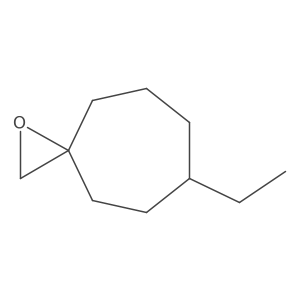 6-Ethyl-1-oxaspiro[2.6]nonane结构式