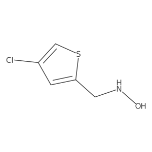 N-[(4-chlorothiophen-2-yl)methyl]hydroxylamine Structure