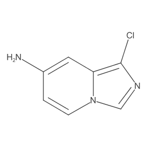 1-Chloroimidazo[1,5-a]pyridin-7-amine结构式