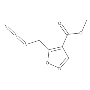 Methyl 5-(azidomethyl)-1,2-oxazole-4-carboxylate Structure