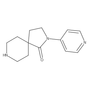 2-Pyridin-4-yl-2,8-diazaspiro[4.5]decan-1-one Structure