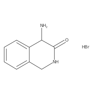4-Amino-1,2-dihydroisoquinolin-3(4H)-one hydrobromide Structure
