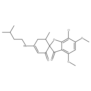4'-demethoxy-4'-N-isopentylisogriseofulvin Structure