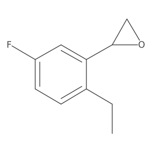 2-(2-Ethyl-5-fluorophenyl)oxirane Structure