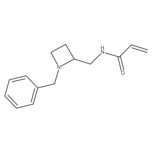 N-[(1-Benzylazetidin-2-yl)methyl]prop-2-enamide Structure