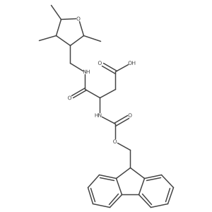 3-({[(9H-fluoren-9-yl)methoxy]carbonyl}amino)-3-{[(2,4,5-trimethyloxolan-3-yl)methyl]carbamoyl}propanoic acid结构式