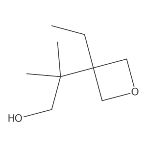 2-(3-Ethyloxetan-3-yl)-2-methylpropan-1-ol Structure