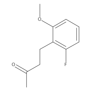 4-(2-Fluoro-6-methoxyphenyl)butan-2-one结构式