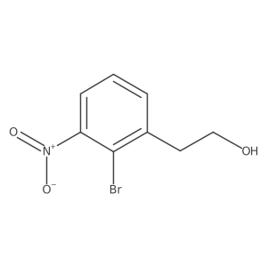 2-(2-Bromo-3-nitrophenyl)ethan-1-ol Structure