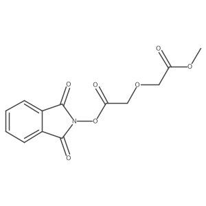 1,3-dioxo-2,3-dihydro-1H-isoindol-2-yl 2-(2-methoxy-2-oxoethoxy)acetate Structure