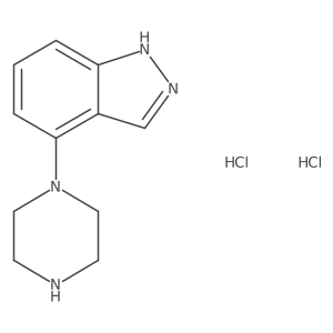 4-(Piperazin-1-yl)-1H-indazole dihydrochloride结构式