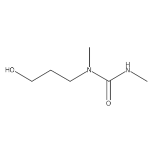3-(3-Hydroxypropyl)-1,3-dimethylurea Structure