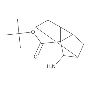Tert-butyl 8-aminotricyclo[3.2.1.0,2,7]octane-1-carboxylate Structure
