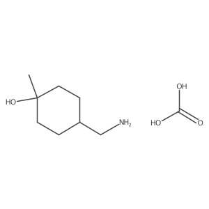 trans-4-(Aminomethyl)-1-methyl-cyclohexanol carbonic acid结构式