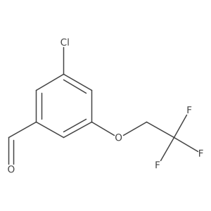 3-Chloro-5-trifluoroethoxybenzaldehyde Structure