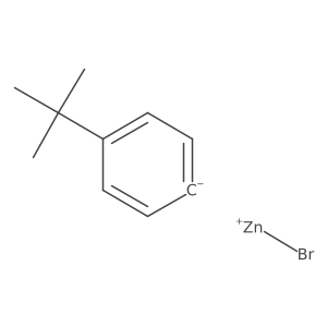 4-tert-Butylphenylzinc bromide结构式