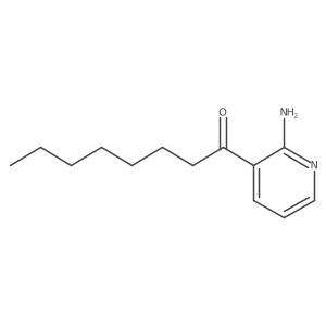 1-(2-Amino-3-pyridinyl)-1-octanone结构式